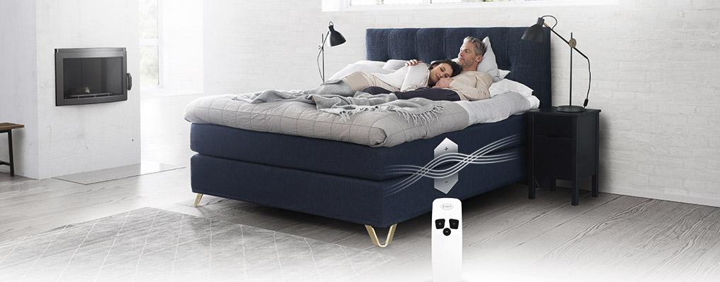 Jensen seng med fjernbetjening