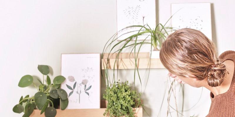 Inddrag en masse grønne planter i din indretning